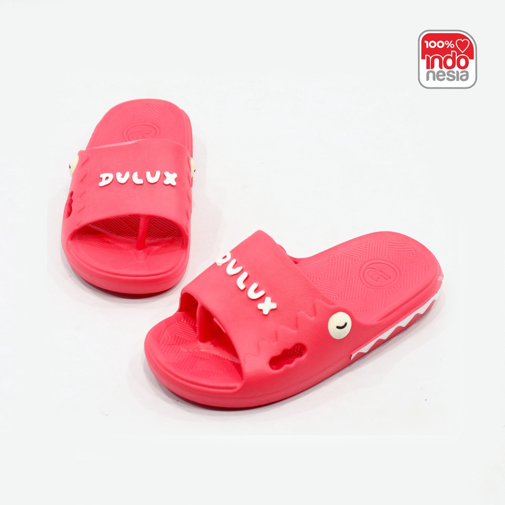 SANDAL ANAK SLOP 24-29 UNISEX RANDOM - SANDAL WARNA POLOS