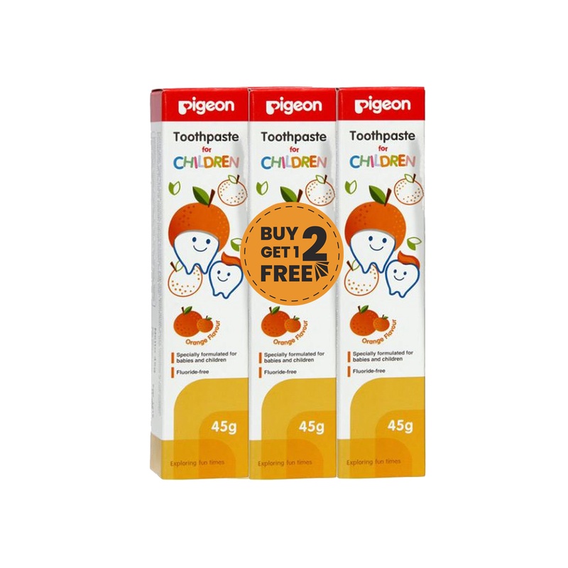 PIGEON CHILDREN TOOTHPASTE 45GR BUY 2 GET 1