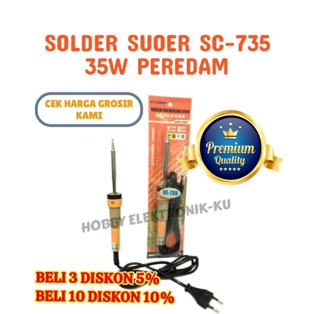SOLDER SUOER SC-735 PEREDAM 35W