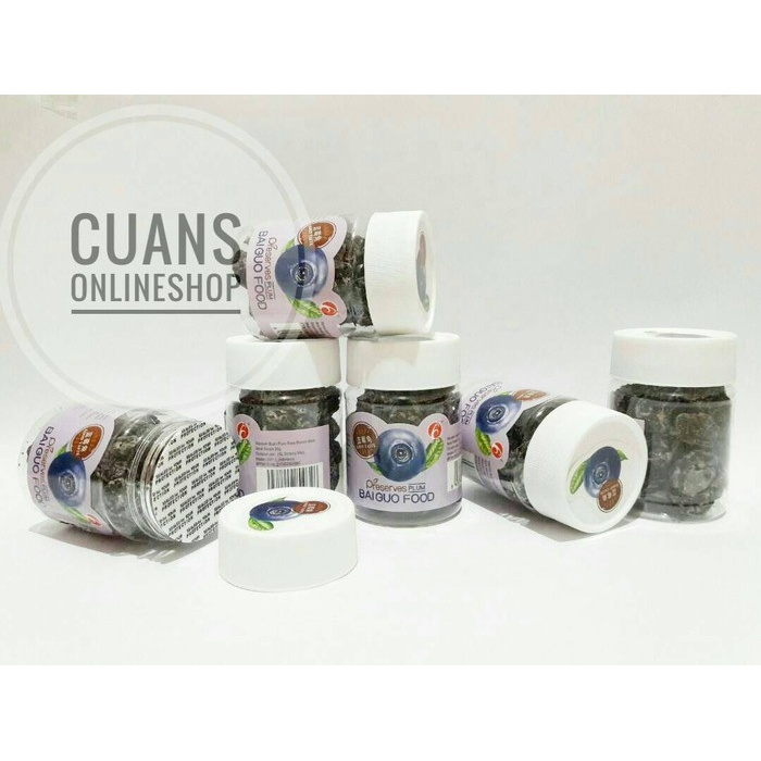 

Bai Guo / BaiGuo Food Manisan Plum Rasa Blueberry 85gr