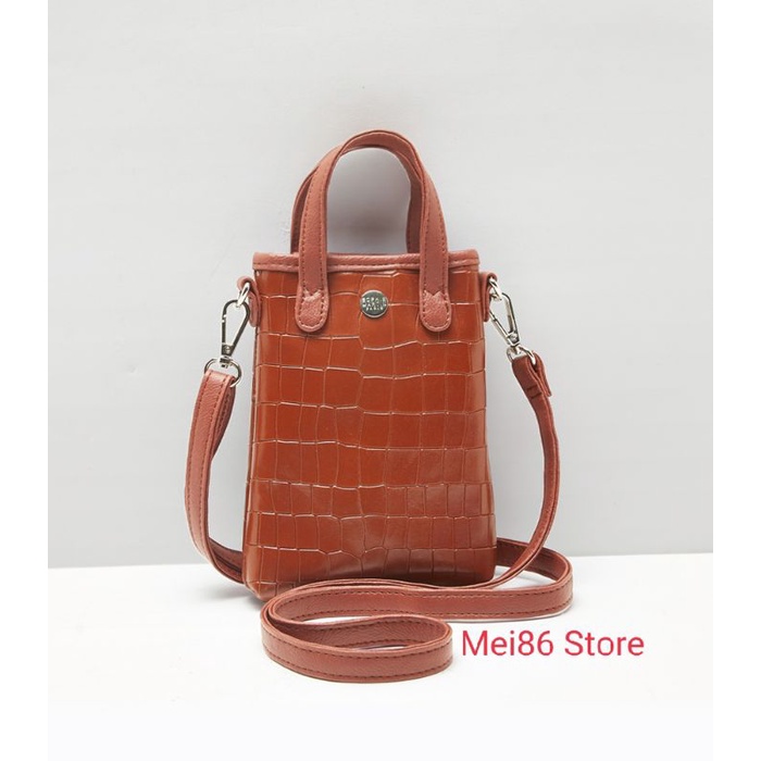 Sophie Paris TH7871B7 Heol Mini Brown Tas Handphone Wanita
