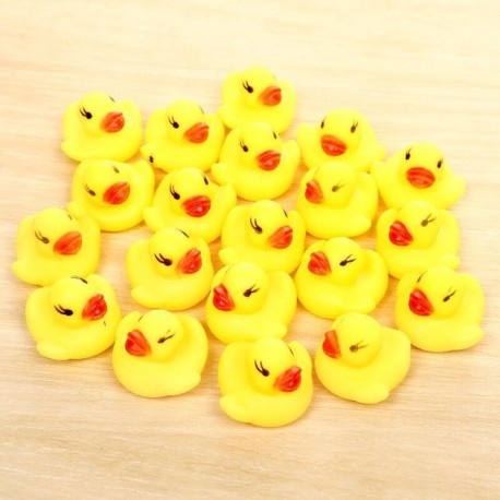 Bebek Karet Mainan Mandi Anak Bayi Mainan Edukasi Duck Rubber Toys BathTub Bath Toys