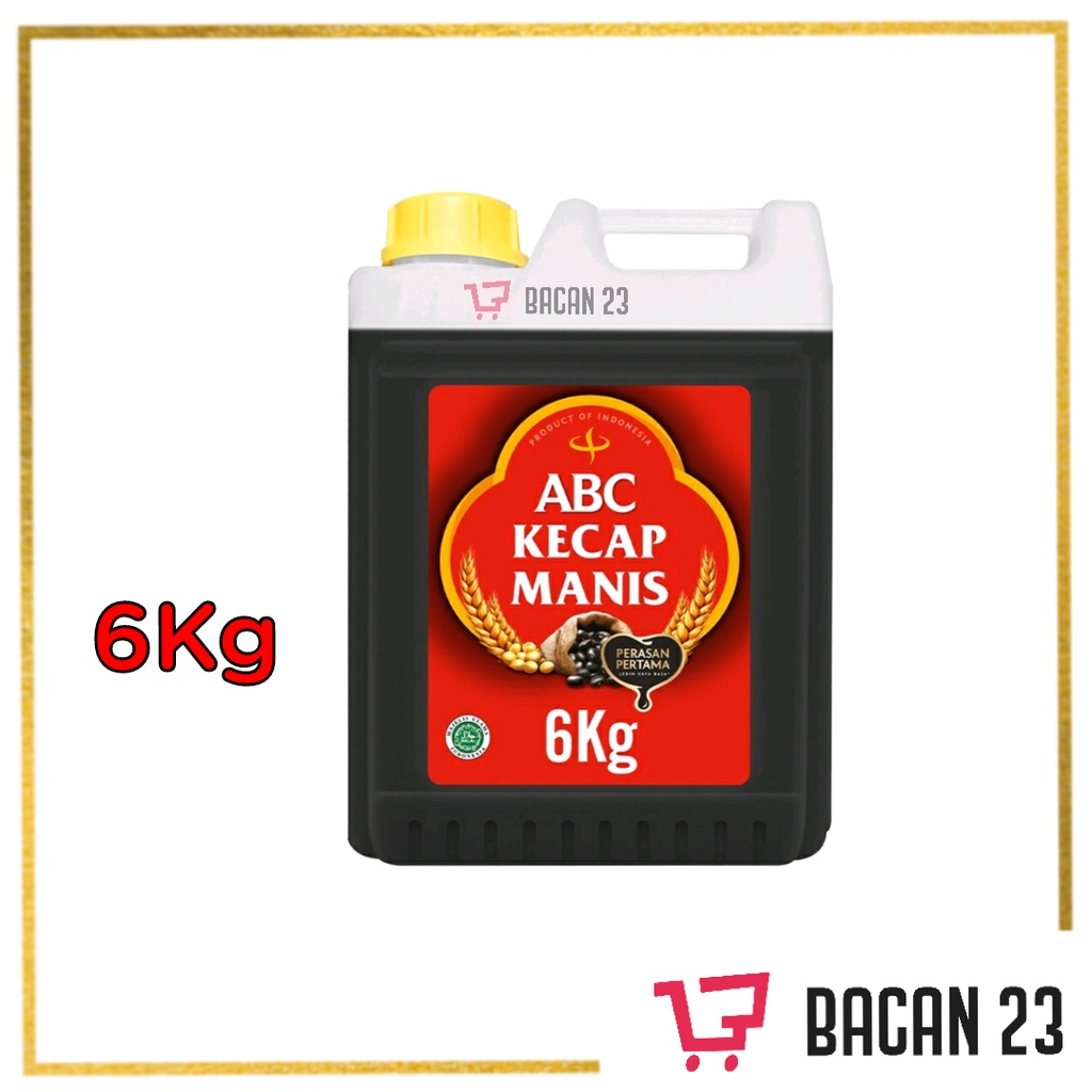 ABC Kecap Manis ( 6 Kg ) / Kecap Manis Jergen / Bacan 23 - Bacan23