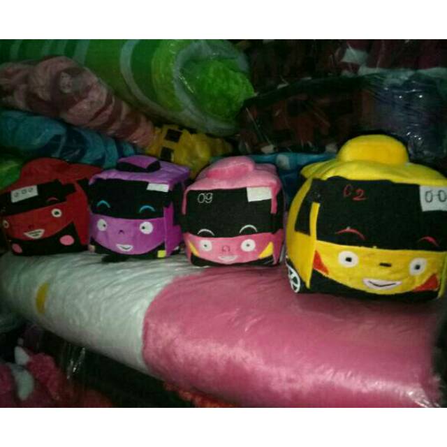 Boneka Tayo full bordir padet & gak lepek