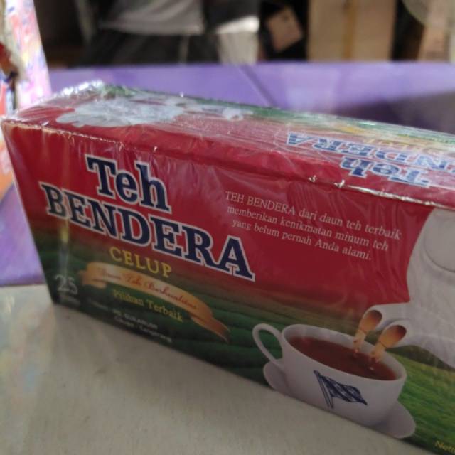 TEH BENDERA CELUP @25.SEPAKET 2 BOX