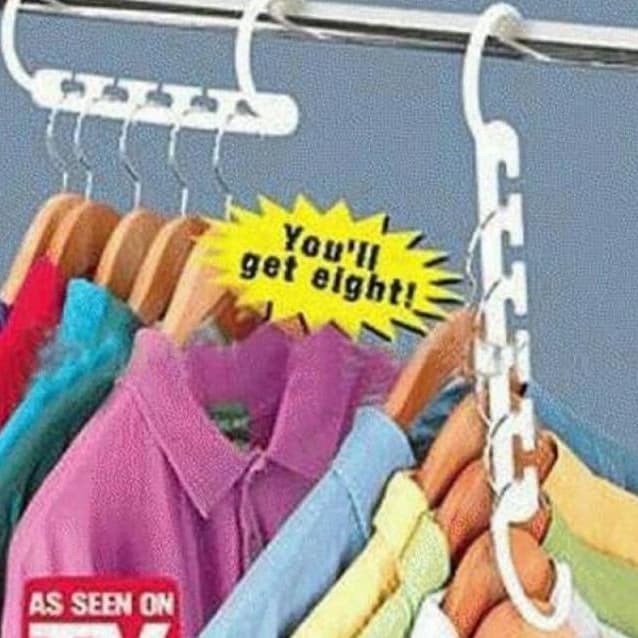 Magic Hanger / Wonder Hanger / Hanger Ajaib gantungan baju aja