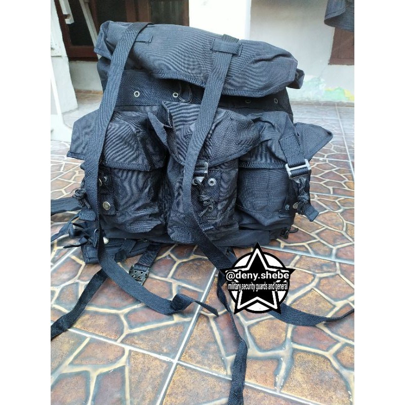 TAS RANSEL TEMPUR JATAH polri ori
