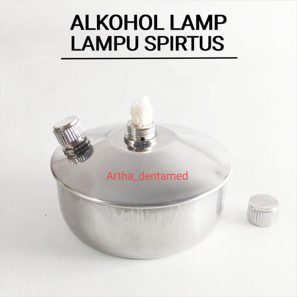 LAMPU SPIRTUS / ALCOHOL LAMP / ALKOHOL LAMP STAINLESS STEEL