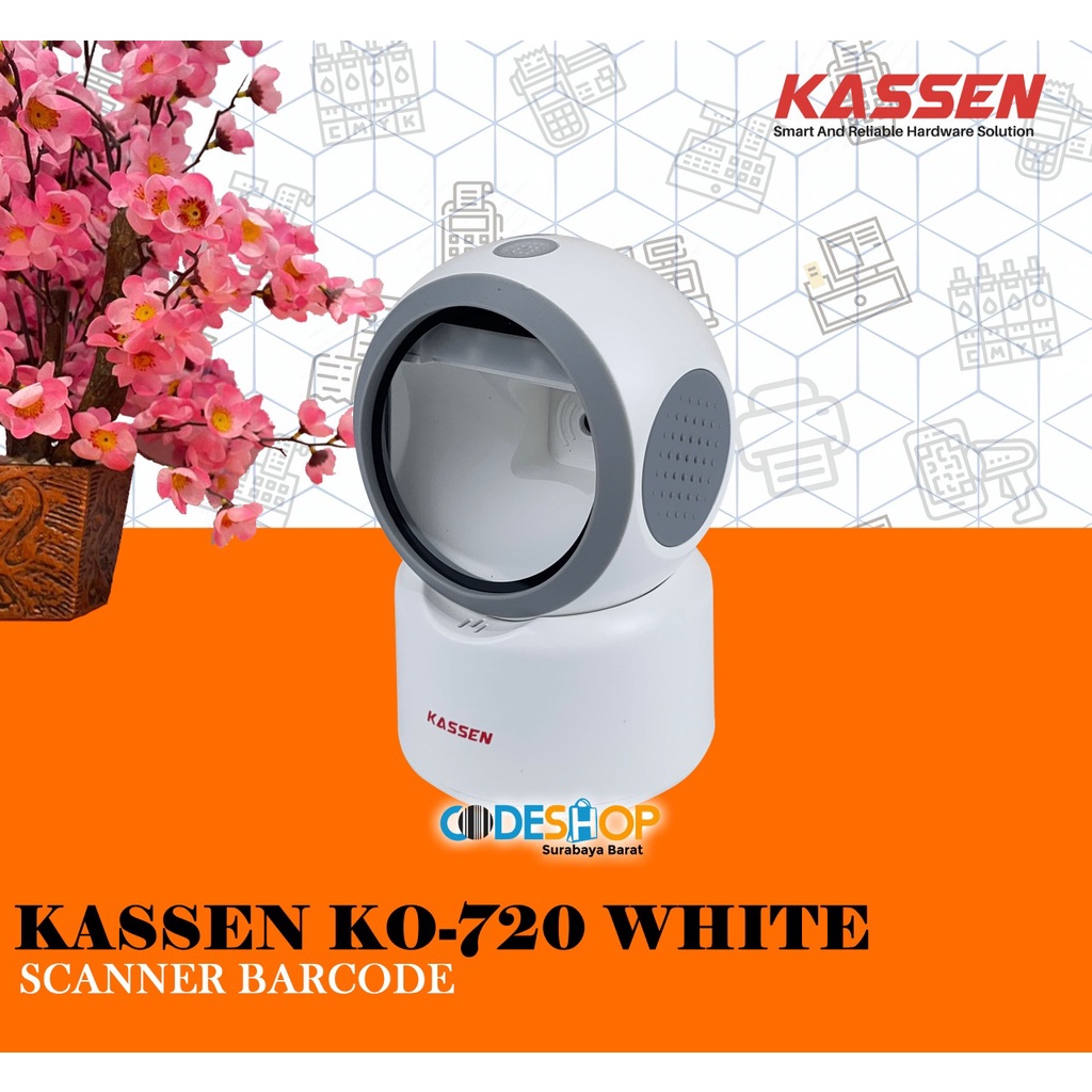 OMNI DIRECTIONAL SCANNER BARCODE QR KASSEN KO 720 / KO720 / KO-720 MURAH