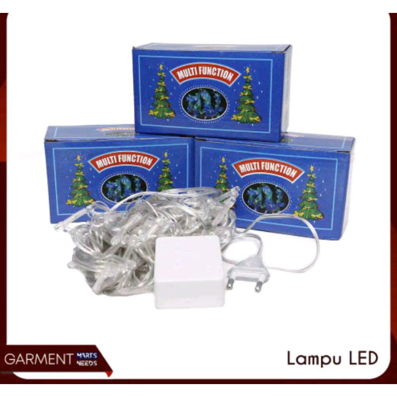 Lampu Natal Hias LED Dekorasi Murah Warna Warni