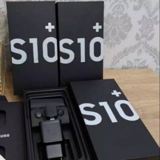 

Dus box samsung S10 plus ready semua warna free imei