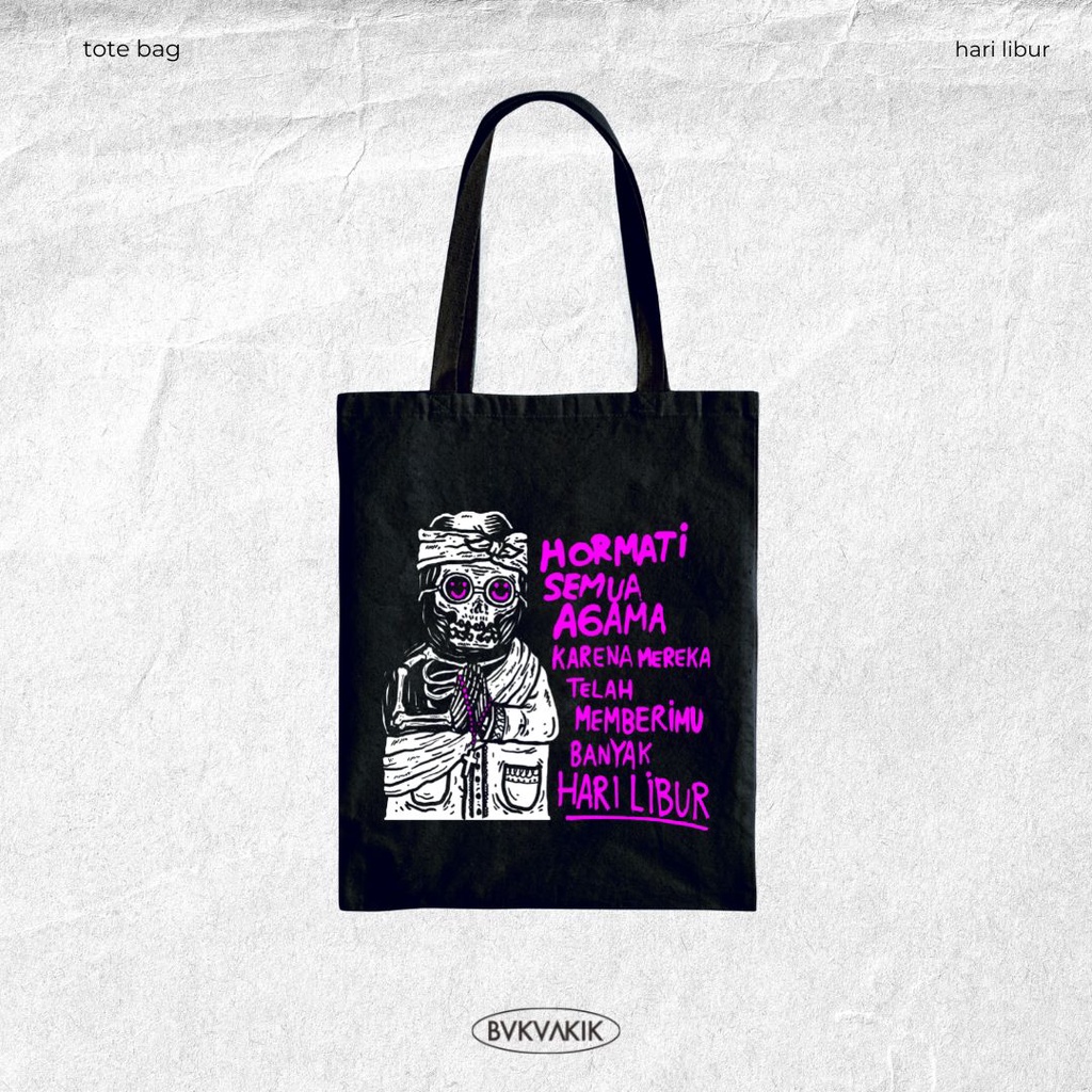 Tote Bag Hari Libur