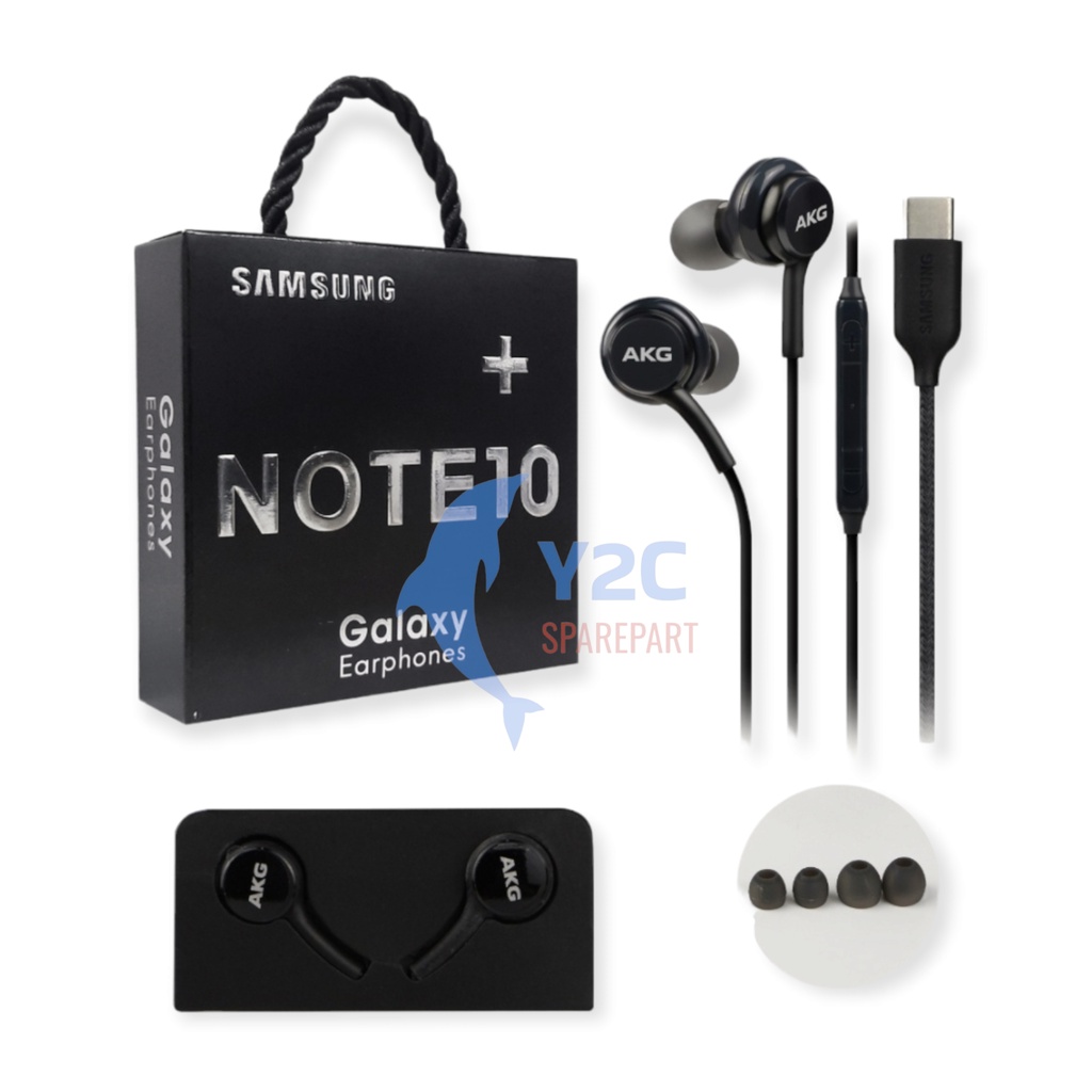 HANDSFREE EARPHONE HEADSET SAMSUNG GALAXY NOTE 10 COLOKAN TYPE-C / HEADSET HEADPHONE