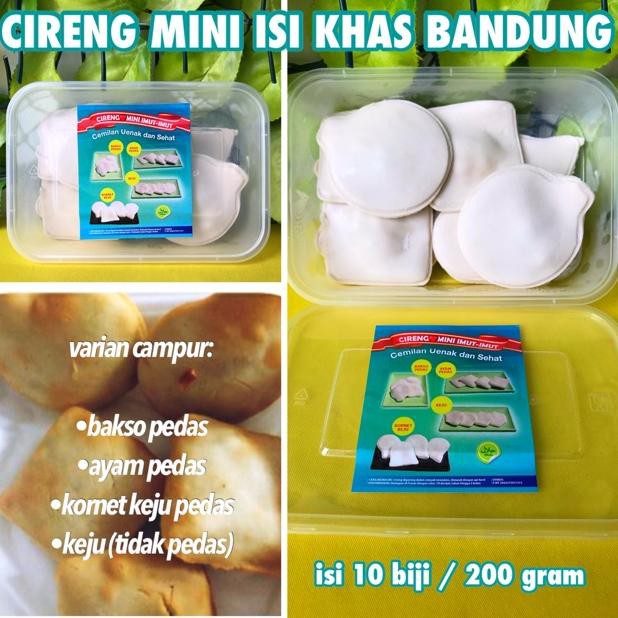 

PROMO 1.1 Cireng Mini Isi Khas Bandung