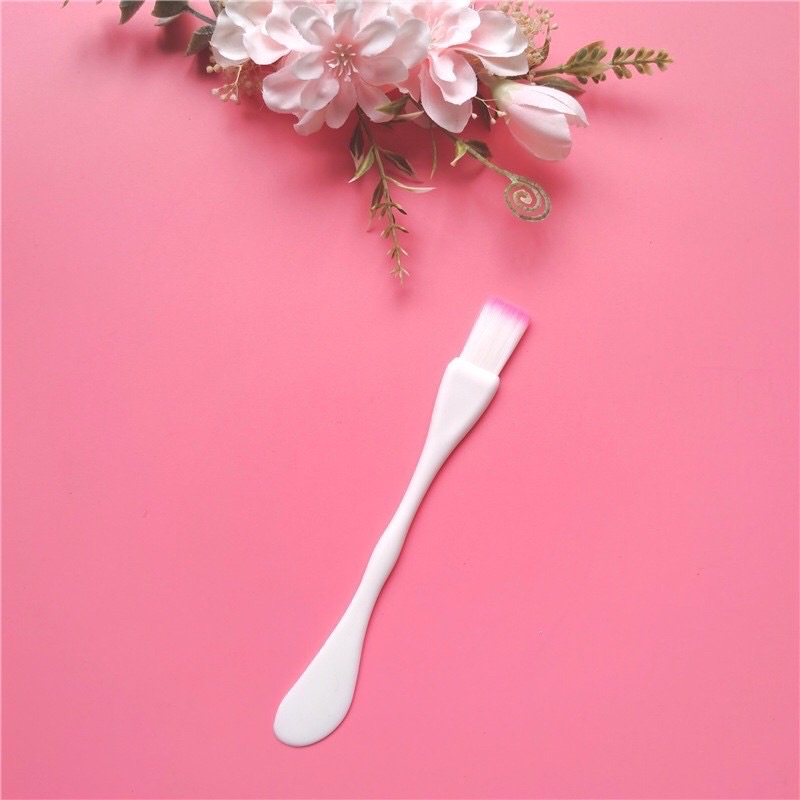 Spatula Kuas Masker 2 in 1 Brushes FaceMask Make Up 2 Sisi