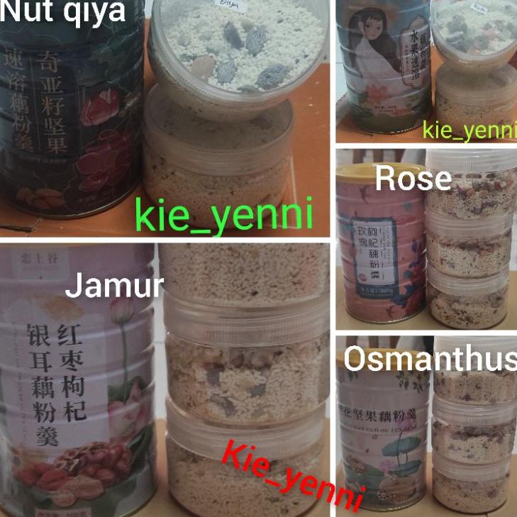 

✽Best RRSP8 (SHARE JAR) Oufen Lotus Root Powder / bubur akar teratai / chia seed/bubuk teratai 92 ➠Super Promo