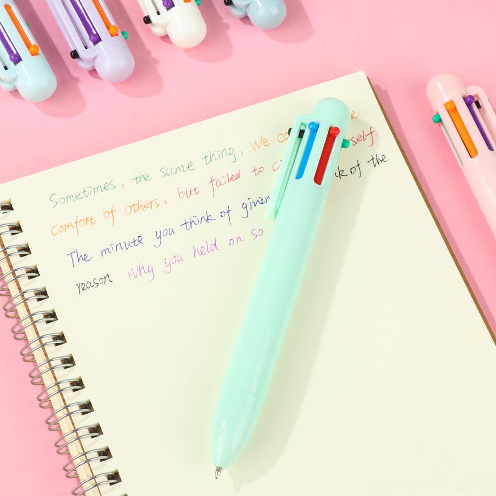 R-flower Ballpoint Pen 0.5MM Hand Akun Multicolor Tulisan Supply