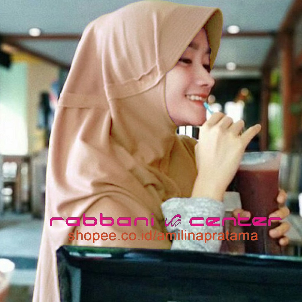 terlaris kerudung sekolah rabbani innova lx moca coklat muda