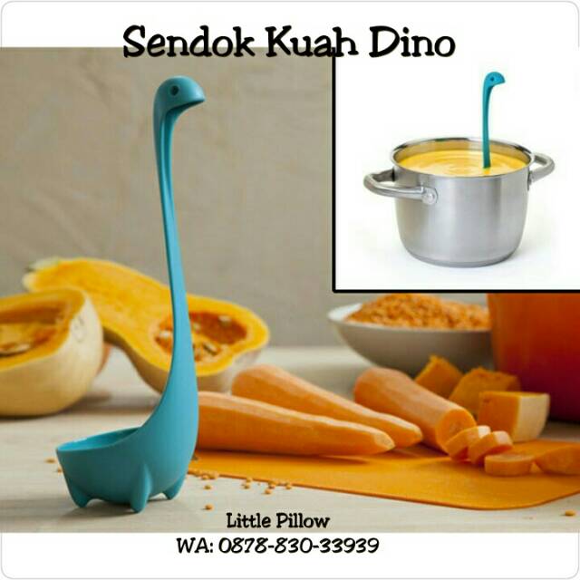 Sendok Kuah Dino/Centong Kuah/Centong Plastik/Sendok Kuah Berdiri