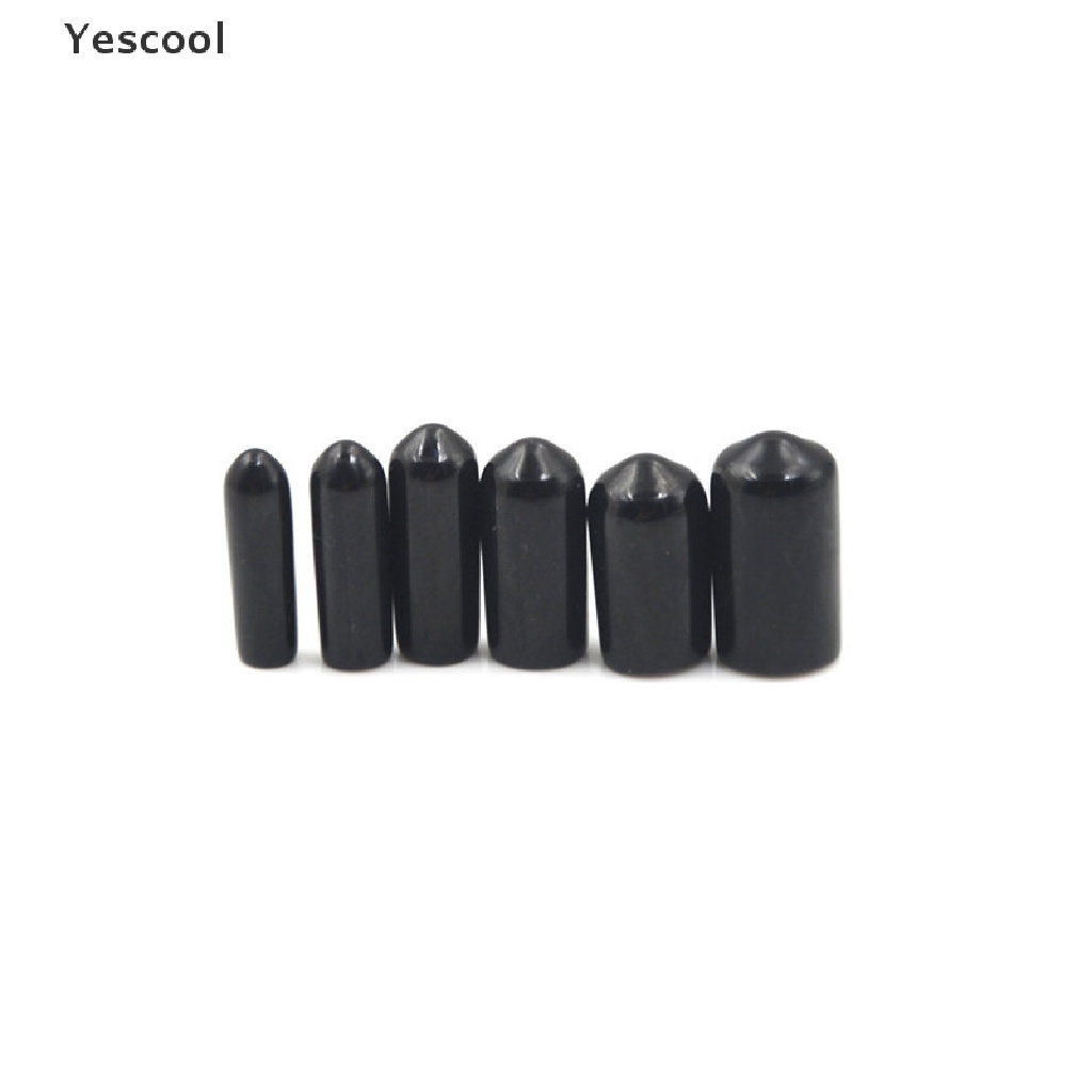 Yescool 20pcs Cover Pelindung Ujung Pipa Bahan Karet Vinyl Anti Air