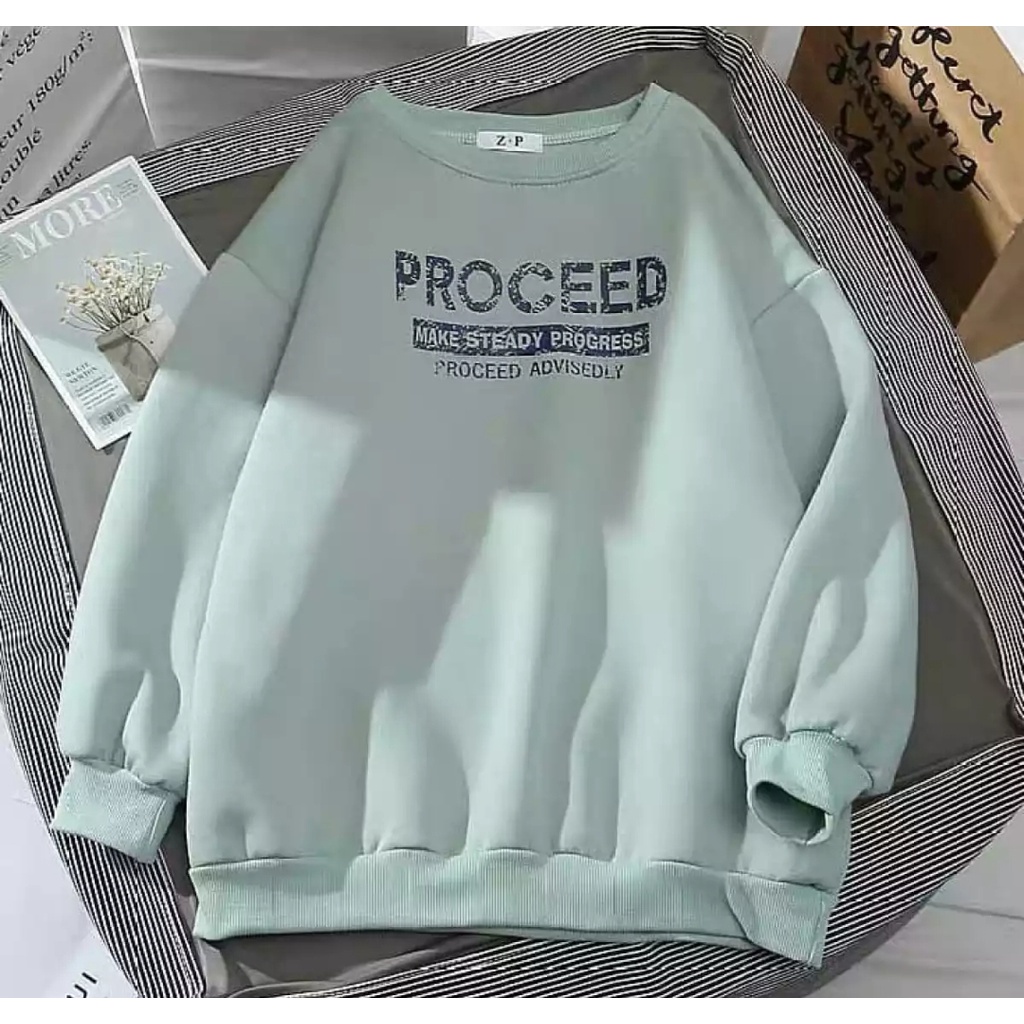 Sweater Proceed (LD 110, P 60) - OVERSIZE SWEATER WANITA