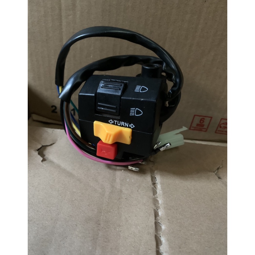 Saklar Swit Switch Kanan Kiri Holder Kiri Yamaha Alfa Alfa 2R Alfa2R Yamaha Excellent Doubel Starter