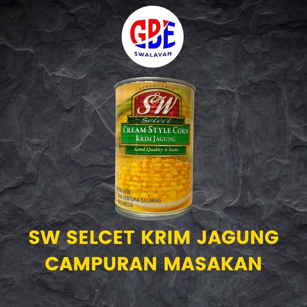 

KRIM JAGUNG KALENG MERK S&W 425GR