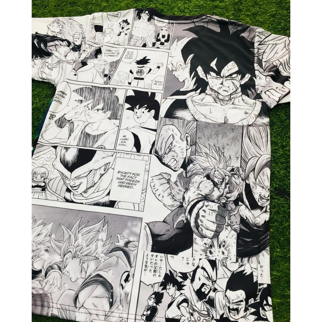 Tshirt Broly Fullprint Dragonball Anime Manga Premium Dryfit