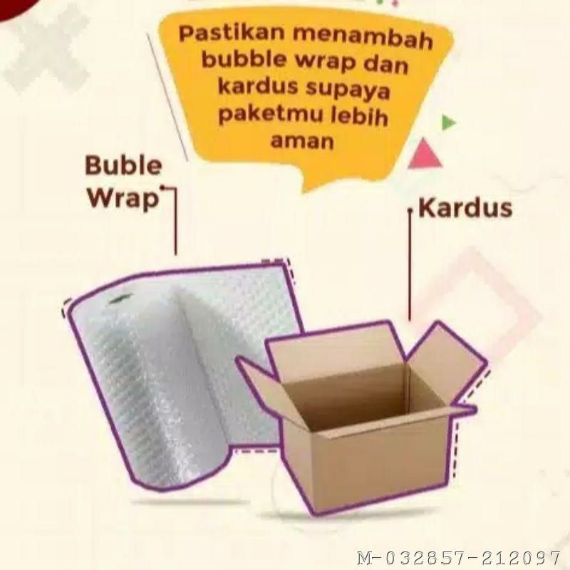 

PACKING BUBBLE wrap TAMBAHAN KARDUS