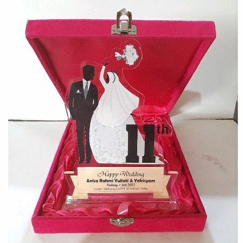 

Plakat Akrilik Wedding + Box Bludru