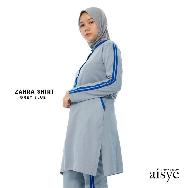 Baju Atasan Shirt Olahraga ZAHRA SHIRT AISYE