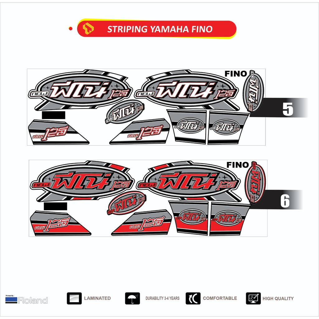 Striping fino 125 thailook