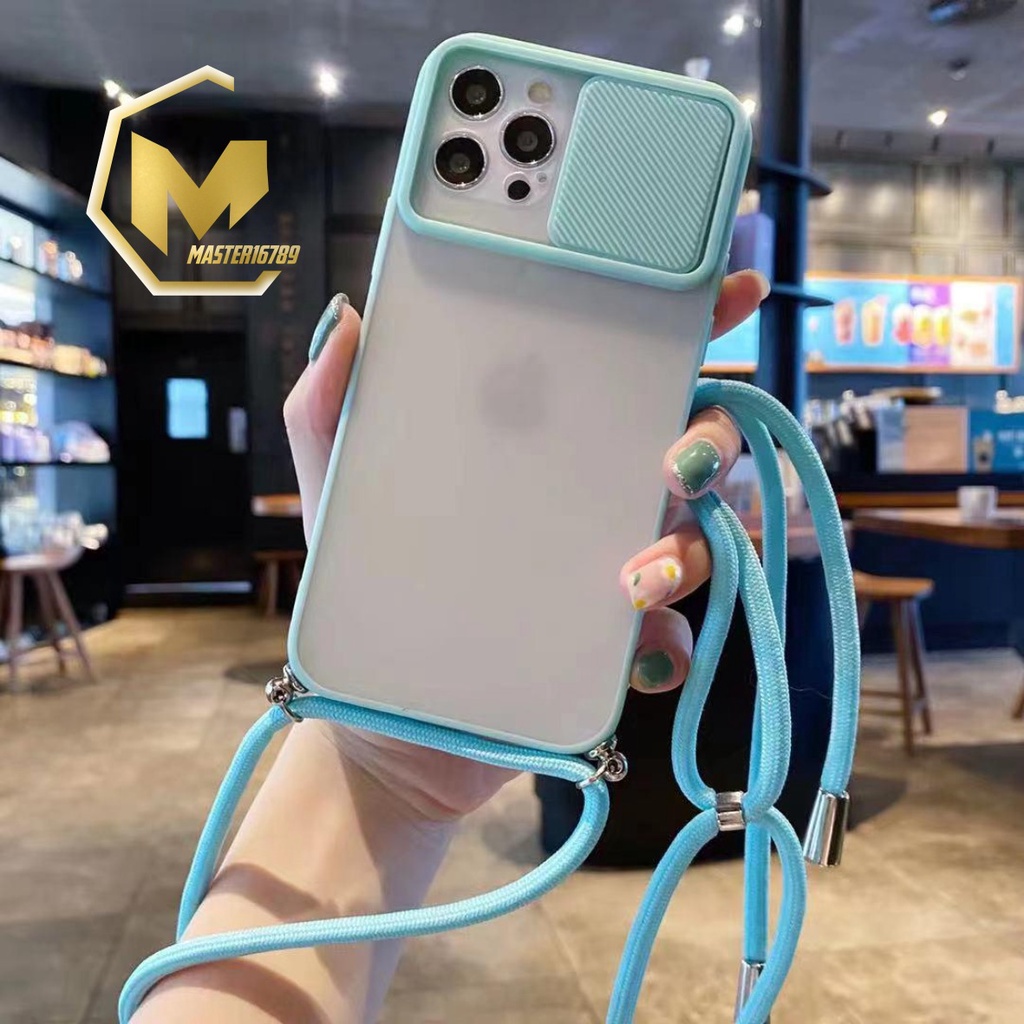 SOFTCASE SLINGCASE SLIDE PELINDUNG KAMERA IPHONE 6 6+ 7 7+ 8 8+ SE 2020 X XR XS MAX MA1812