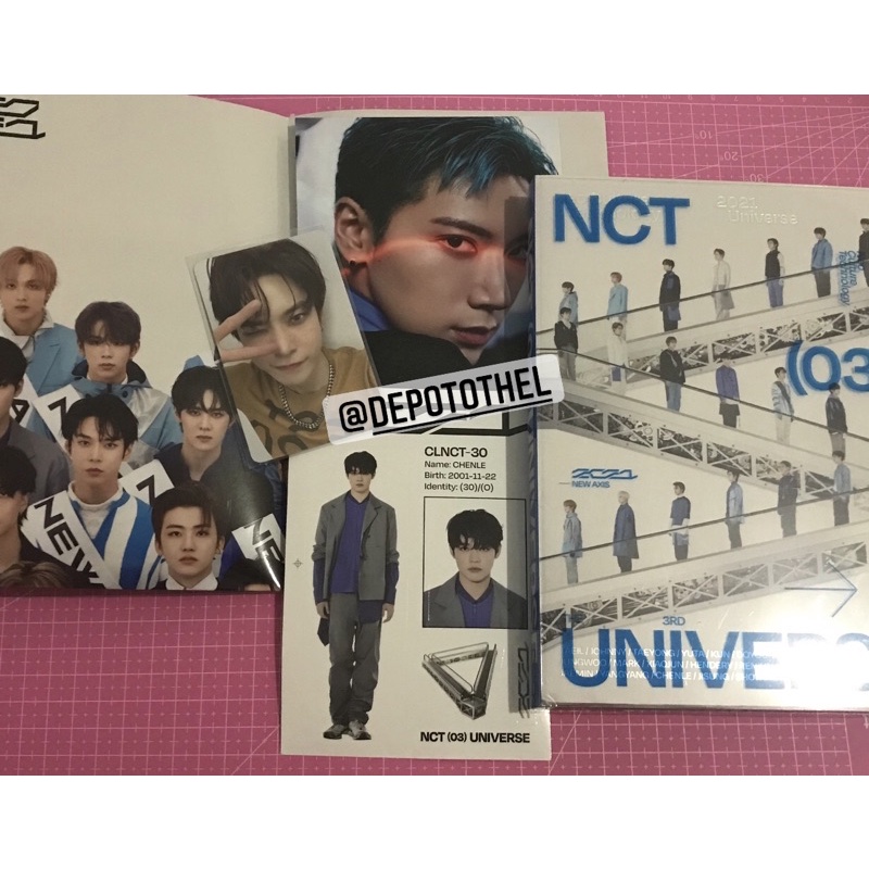 Unsealed NCT universe Pc Doyoung; PC Johnny Taeyong Jewel SG22
