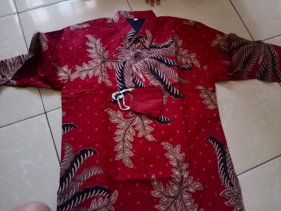 Godongan Kemeja Batik Pria Lapis Furing Katun Primisima Batik Solo