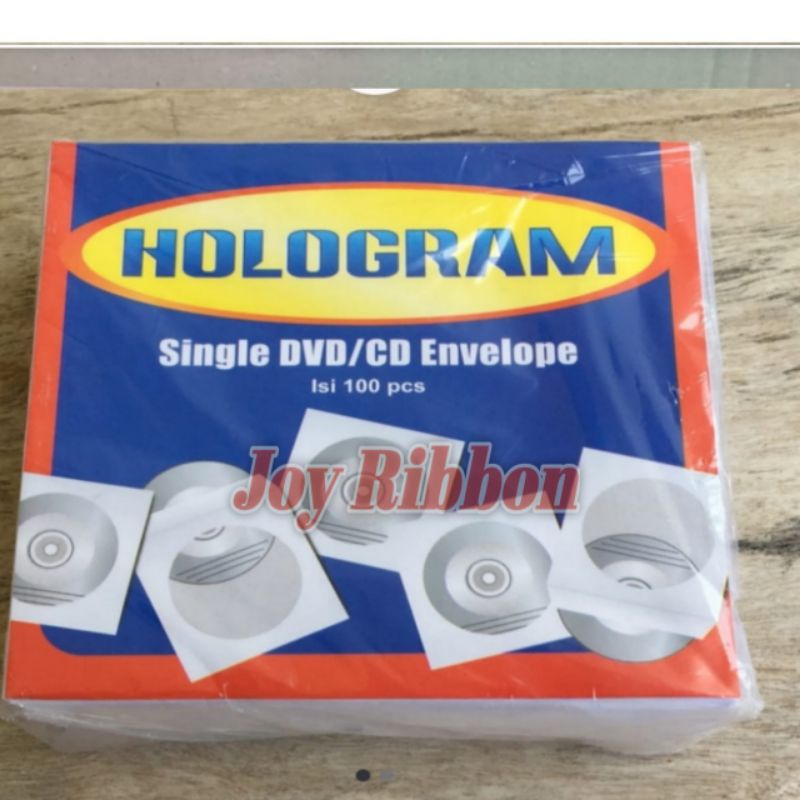

Amplop CD Bahan Kertas Merk Hologram Satu Pack Isi 100 Pcs