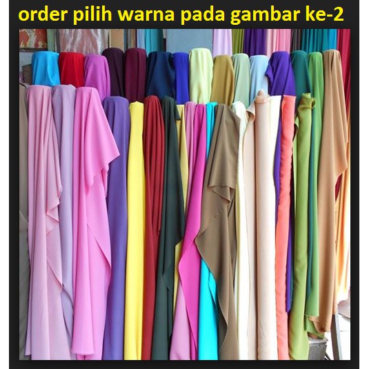 TbB[ GROSIR KAIN KILOAN BAHAN WOLFIS TERMURAH ]OnC