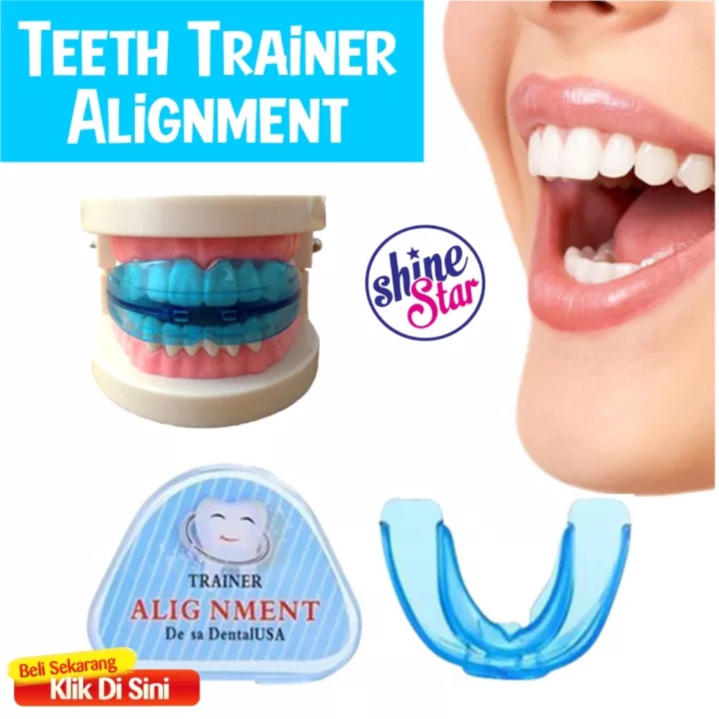 SHINE STAR - Alat Perapih Gigi - Behel Pelurus Gigi Teeth Trainer Alignment 100% Original Made In USA 1 Pcs
