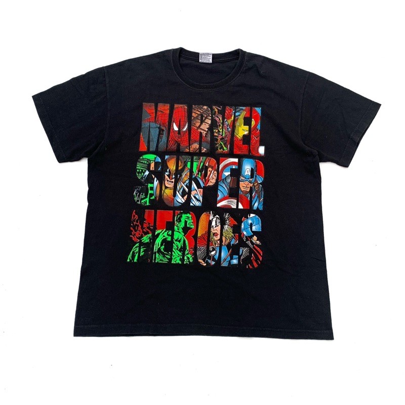 Kaos Vintage Marvel Super Heroes