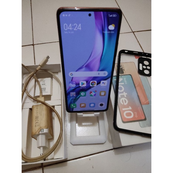 XIAOMI REDMI NOTE 10 PRO SECOND RAM 8/128 FULLSET