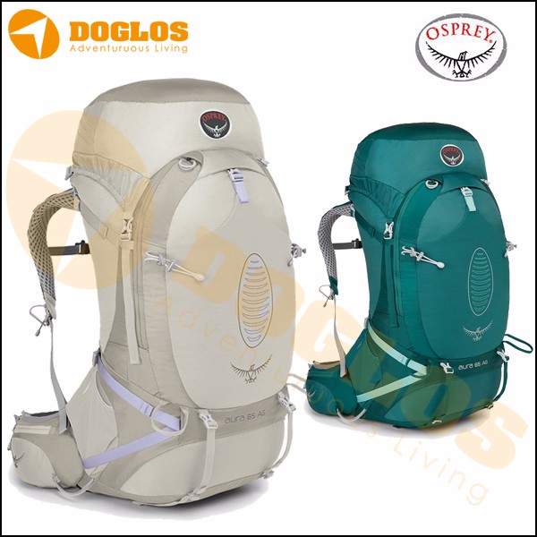 Tas Carrier OSPREY AURA AG 65 Original Backpack Ori Hiking Gunung