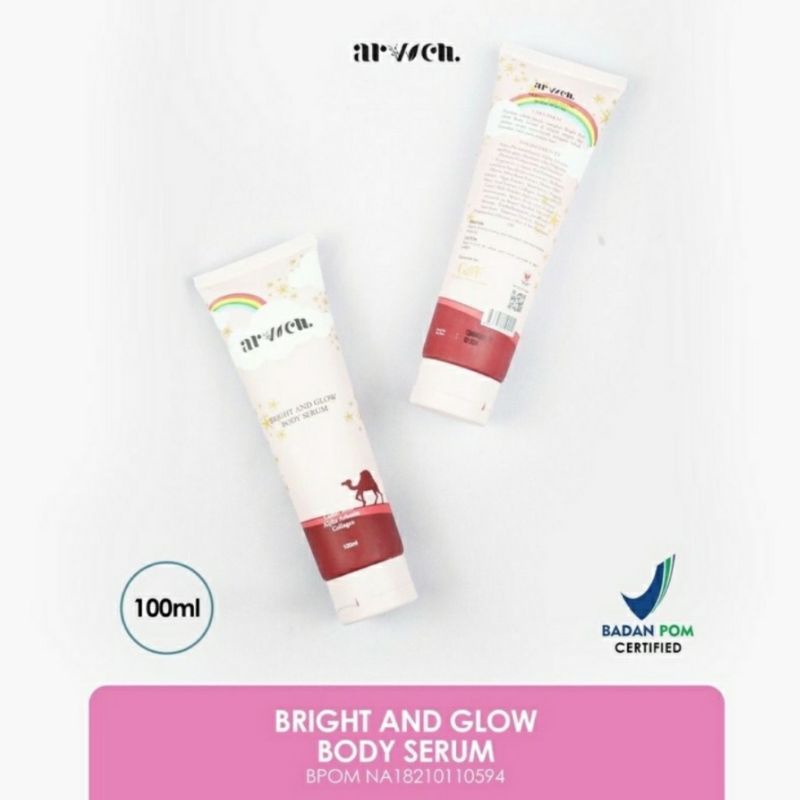 Arven Serum Pemutih Badan BPOM