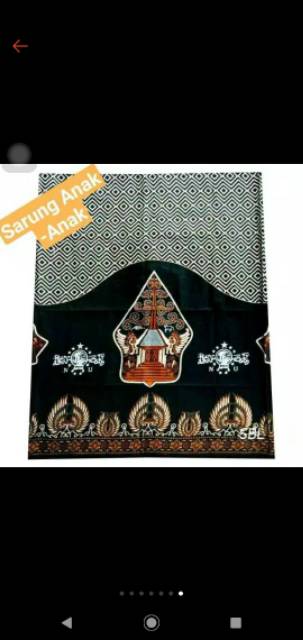 SARUNG ANAK/ANEKA MOTIF BATIK PRINT