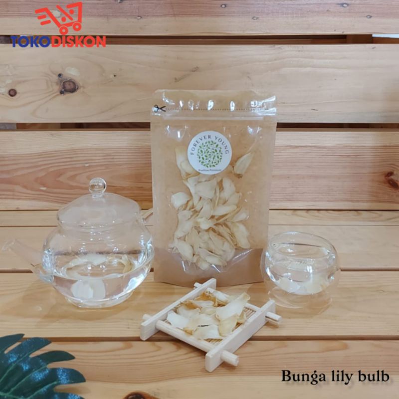 

Teh Bunga Kering Lily Bulb // Premium