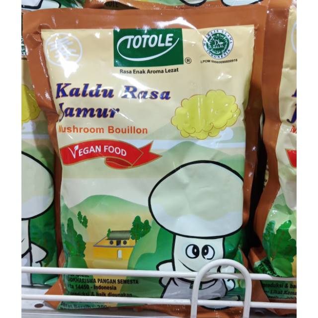 

TOTOLE kaldu rasa jamur 200 gr - mushroom bouillon
