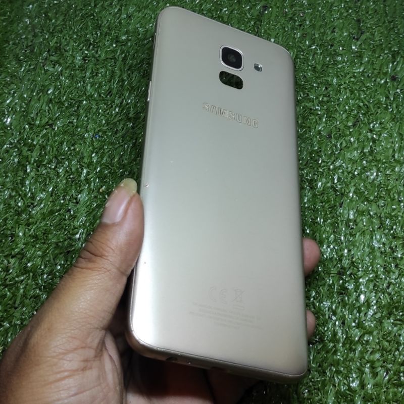Original Backdoor Samsung J6 2018 - J600 - Housing Kesing Tutup Belakang Ori Copotan / Cabutan Hp