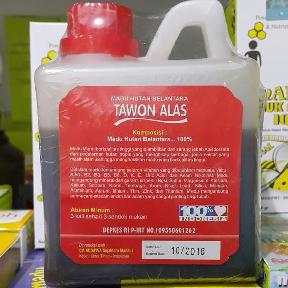 

TERLARIS MADU HUTAN BELANTARA | MADU TAWON ALAS 500 GRAM| MADU POHON SIALANG !!!