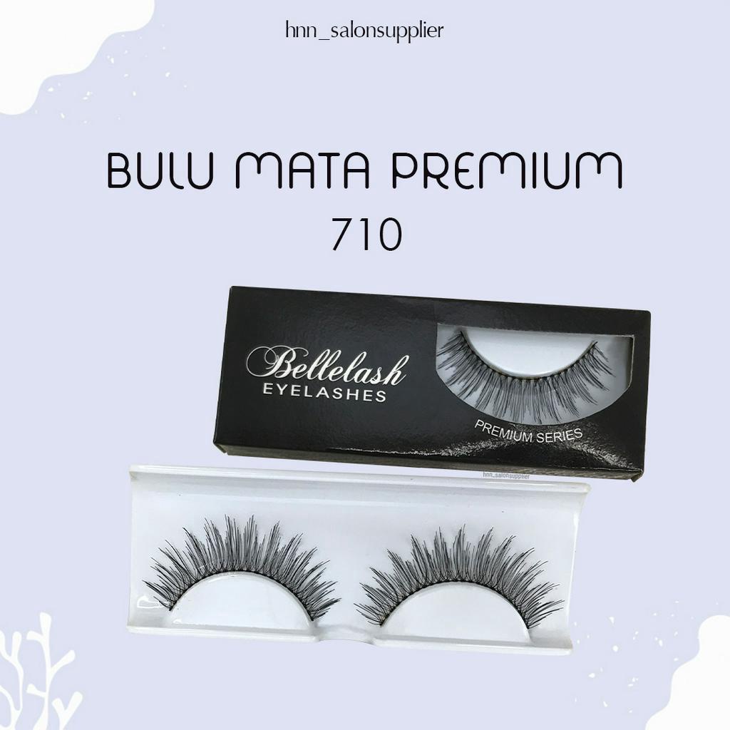 710 Bulu Mata Palsu Handmade Fake Eyelash Eye Lashes Lash Artifivial Belle Eyelashes