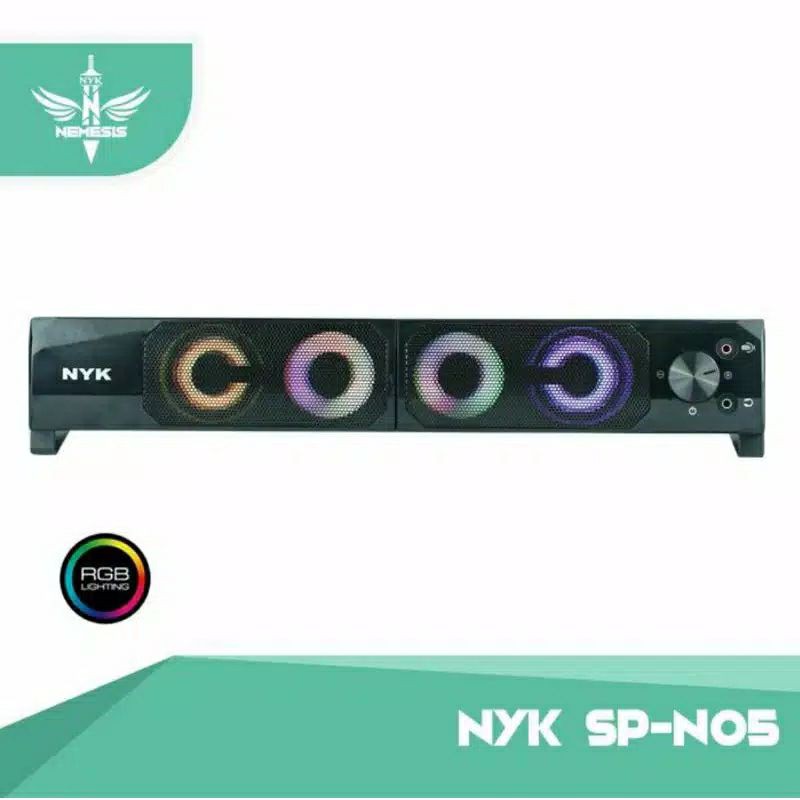 SPEAKER NYK NEMESIS GAMING SOUNDBAR SP-N05 RGB, SPEAKER GAMING SOUNDBAR RGB NYK NEMESIS SP-N05