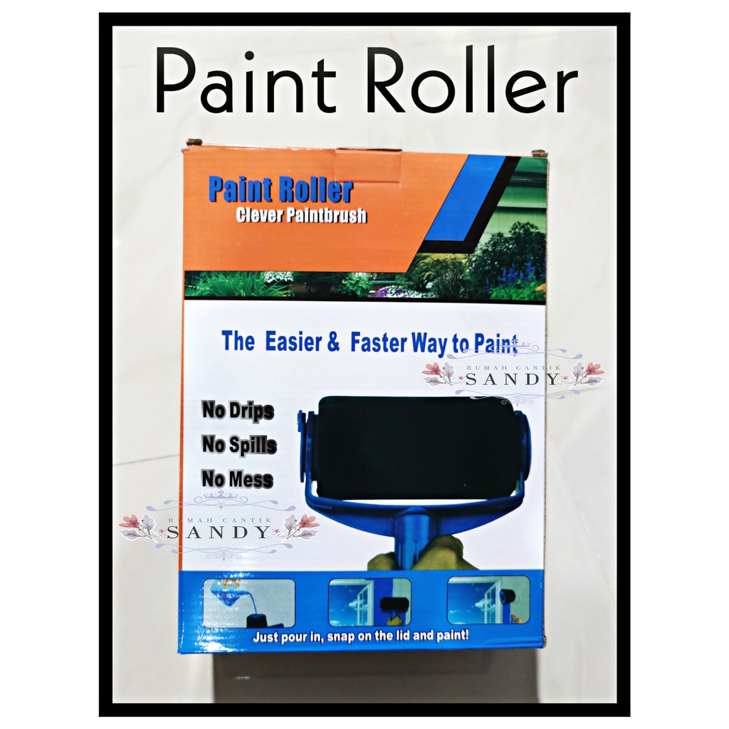 PAINT ROLLER 3 in 1 ~ KUAS CAT / ROLLER CAT ~ Alat Cat Rumah Praktis